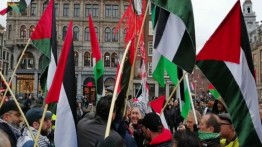 Komunitas warga Palestina Chicago adakan unjuk rasa tolak pertemuan tahunan AIPAC Yahudi