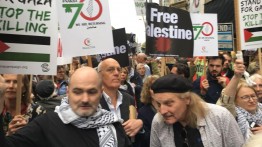 Ribuan warga London gelar aksi solidaritas untuk Palestina