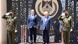 Mahmud Abbas Sambut Presiden Siprus di Ramallah