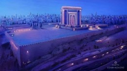 Rancangan Bangunan Kuil Sulaiman Oleh Seniman Yahudi Ratakan Masjid Al-Aqsa Dengan Tanah
