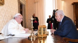 Mahmud Abbas bertemu dengan Paus Fransiskus di Vatikan