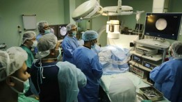 Bulan Sabit Merah Qatar beri bantuan layanan sistoskopi di rumah sakit Gaza