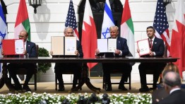 UEA dan Bahrain Tandatangani Perjanjian Normalisasi Hubungan Dengan Israel di Gedung Putih