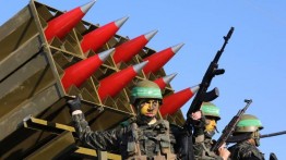Roket pejuang Palestina menjadi ancaman serius bagi pertahanan udara Israel