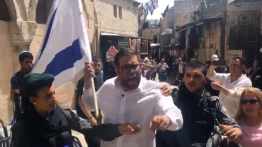 Teriakkan slogan rasis, anggota parlemen Israel ini di usir warga Palestina dari Al-Quds
