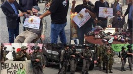 Demonstrasi peringati 100 tahun Deklarasi Balfour, pasukan Israel-demonstran bentrok