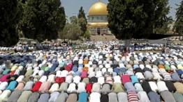 40.000 warga Palestina banjiri Masjid Al-Aqsa untuk menunaikan sholat Jum’at