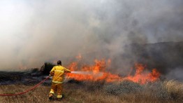 Tiga kebakaran di wilayah Israel akibat balon pembakar