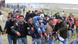 Empat Puluh warga Gaza luka-luka dalam aksi unjuk rasa di perbatasan