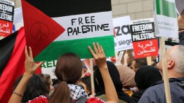 Ribuan Orang Ambil Bagian dalam Aksi Sepekan untuk Palestina
