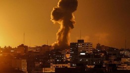 Balas roket pejuang Gaza, Israel kirimkan pesawat tempur ke Gaza