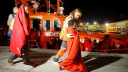 Spanyol selamatkan 200 imigran Afrika yang hampir tenggelam di laut Mediterania