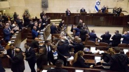Tolak RUU rasis, tiga anggota parlemen Israel diusir dari sidang Knesset