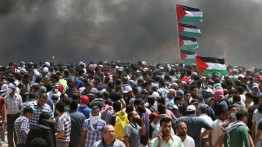 Aksi intifada di perbatasan Gaza, 7 warga Palestina gugur dan 500 luka-luka