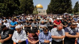 Enam Puluh Ribu Warga Palestina Hadiri Shalat Jumat di Masjid Al-Aqsa