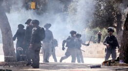 Bertepatan Dengan Hari Tarwiyah, Pasukan IDF Kembali Melakukan Penyerangan Terhadap Warga Muslim Palestina di Al-Aqsa