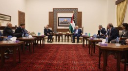 Presiden Abbas Menerima Delegasi Prakarsa Investasi Timur Tengah Utusan AS