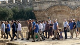 Rabi Yahudi dan Menteri Pertanian Israel "Kotori" Masjid Al-Aqsa