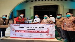 Stok Semakin Menipis, NPC Bantu Pengadaan APD untuk RS. Haji Jakarta