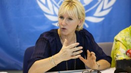 Menteri Luar Negeri Swedia: Kami ingin melarang orang-orang Israel memasuki negara kami