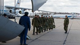 Darurat Corona, Lima belas pesawat bantuan Rusia mendarat di Italia