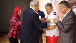 Petugas medis Palestina, Mohammad Al-Hissi raih penghargaan tertinggi dari Bulan Sabit Merah