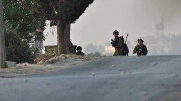 Konfrontasi warga di Ramalah terus berlanjut, Satu warga terkena peluru militer Israel