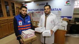 Melalui DT Peduli, RS. Asy-Syifa menerima bantuan obat-obatan dari Muslimin di Indonesia