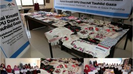 Atasi pengangguran, DPU Daarut Tauhid fasilitasi program Balai Kreatif Pemberdayaan Muslimah Palestina di Gaza