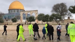 Menteri dan pemukim Israel kembali menyerbu Masjid Al-Aqsa saat perayaan Paskah Yahudi