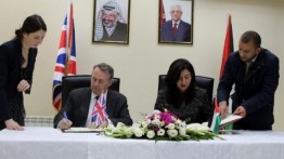 Inggris dan Otoritas Palestina menandatangani perjanjian perdagangan