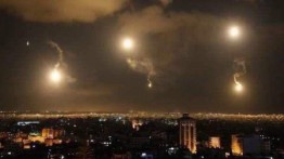 Diserang bertubi-tubi, Pertahanan udara Suriah berhasil menjatuhkan roket Israel
