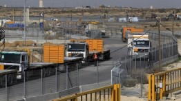 Israel Hentikan Ekspor Gaza di Persimpangan Kerem Shalom