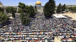 40.000 Muslim Palestina Laksanakan Shalat Jumat di Masjid Al-Aqsa