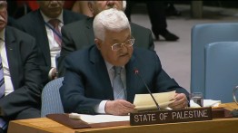Untuk Pertama kali selama 9 tahun, Presiden Abbas menyampaikan pidato di Dewan Keamanan PBB