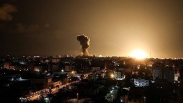 Balas serangan Hamas, Israel kembali melancarkan serangan udara di Jalur Gaza