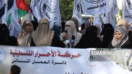  Gerakan Perempuan Pembebasan Palestina adakan aksi solidaritas kutuk serangan Israel ke Gaza