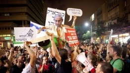 Demonstrasi di Tel Aviv, 1500 Pemukim Israel Tuntut Netanyahu Angkat Kaki