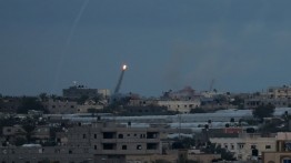 Respon Serangan Roket Pejuang  Palestina,  Israel Lancarkan Serangan ke Gaza