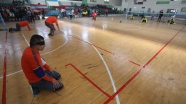 Gaza Gelar Goalball Championship untuk Penyandang Tunanetra