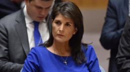 Meski menelan banyak korban dari pihak Palestina, Nikki Haley bela Israel saat pertemuan Dewan Keamanan PBB