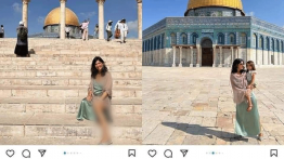 Palestina Marah, Al-Aqsha Dinodai Foto Perempuan Israel “Tak Senonoh”