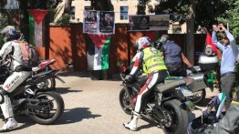 Biker Italia adakan konvoi Solidaritas untuk Palestina