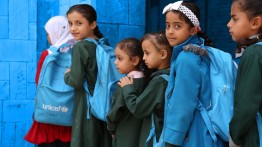 Bersama Program Pangan Dunia, UNICEF membantu keluarga miskin di Gaza