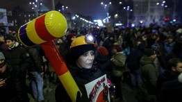 Protes Penebangan Liar, Ribuan Warga Rumania Turun ke Jalan