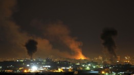 Israel serbu Gaza pasca serangan rudal pejuang Palestina ke permukiman ilegal Israel