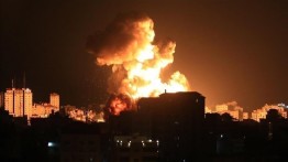 Jet Tempur Israel Bom Jalur Gaza