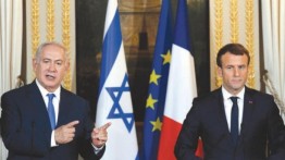 Macron Bujuk Netanyahu Batalkan Niat Pencaplokan