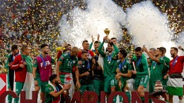 Mahmud Abbas Ucapkan Selamat Kepada Presiden Aljazair Atas Keberhasilan Negaranya Menjuarai FIFA Arab Cup 2021