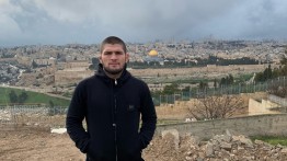 Usai kalahkan McGregor, petarung Muslim UFC, Khabib Nurmagomedov ziarahi kota suci Al-Quds dan Masjid Al-Aqsa